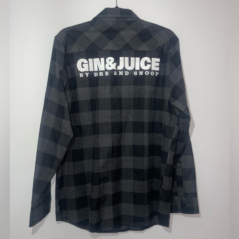Gin & Juice Plaid Shirt